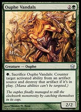 Magic the Gathering: Fifth Dawn (Base Set) card 90 Ouphe Vandals