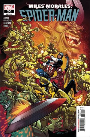 Miles Morales: Spider-Man (2018) issue 20 Javi Garron Cover