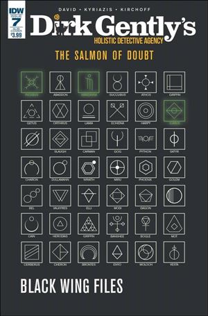 Dirk Gently's Holistic Detective Agency: The Salmon of Doubt issue 7-B Subscription Cover