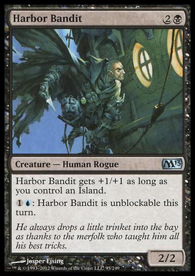 Magic the Gathering: 2013 Core Set (Base Set) card 95 Harbor Bandit
