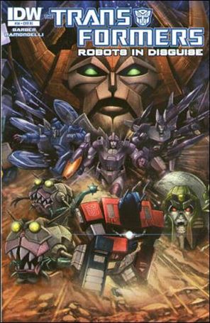 Transformers: Robots in Disguise (2012) issue 34-C Ken Christiansen 1:10 Cover