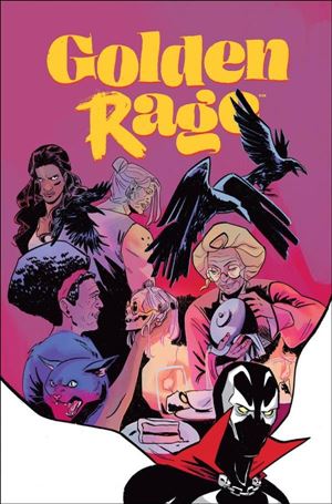 Golden Rage issue 5-C Lauren Knight Spawn Cover