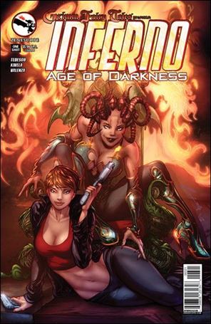 Grimm Fairy Tales Presents Inferno: Age of Darkness issue One-Shot-B Emilio Laiso Cover