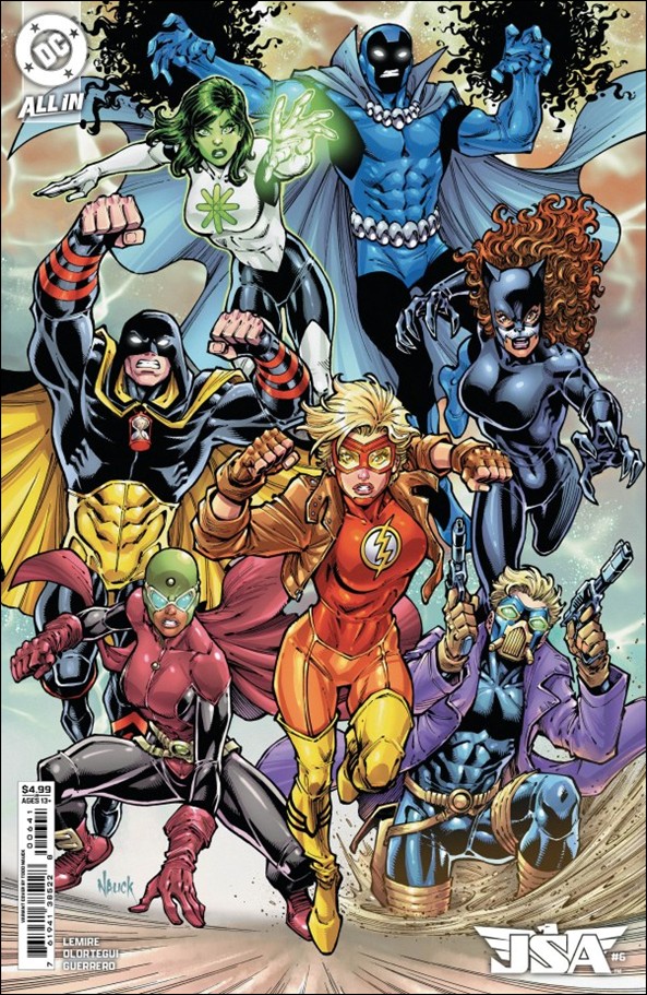 JSA (2024) issue 6-D Todd Nauck Cardstock Cover
