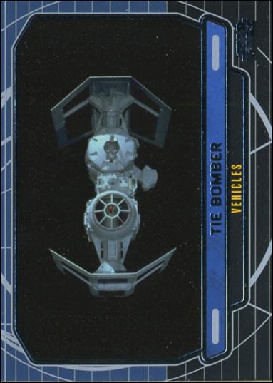 Star Wars Galactic Files (Base Set) card 282 Tie Bomber Vehicles