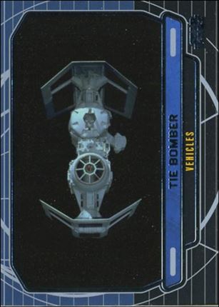 Star Wars Galactic Files (Base Set) card 282 Tie Bomber Vehicles