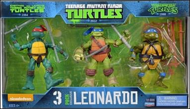 Teenage Mutant Ninja Turtles (2012) Box Sets figure 1 Leonardo 3-Pack
