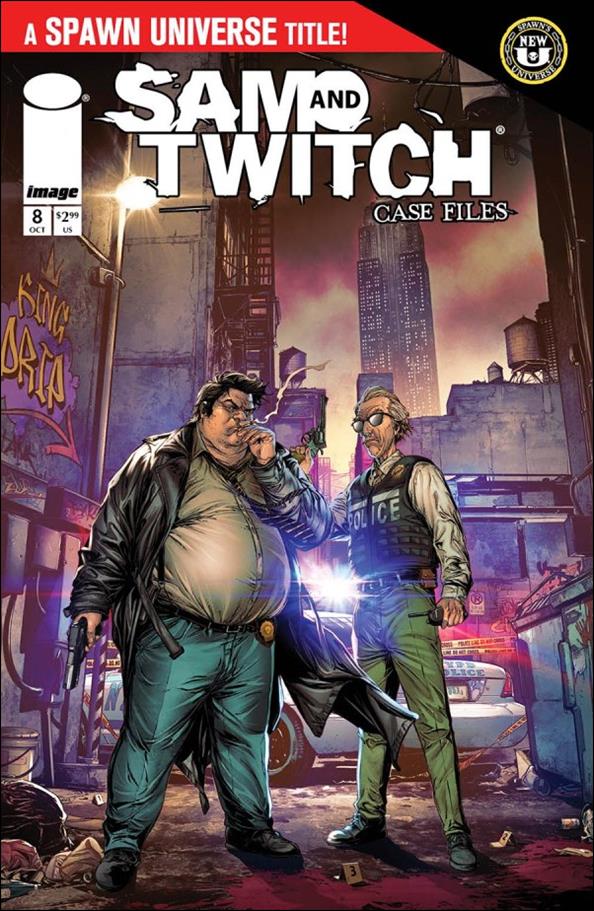 Sam and Twitch: Case Files (2024) issue 8 Raymond Gay Cover
