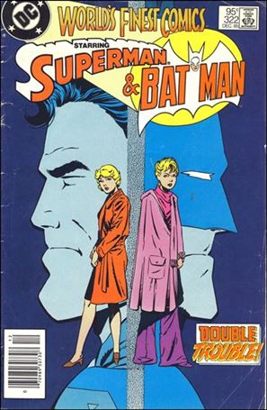 World's Finest Comics issue 322-B Canadian Price Cover