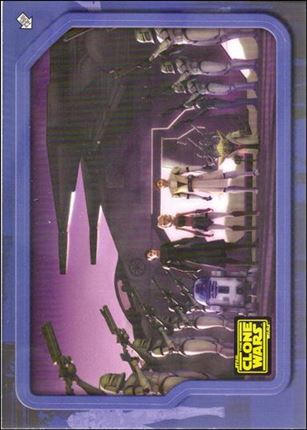 Star Wars: The Clone Wars Trading Card Stickers (Base Set) card 73 Allies in Attendance