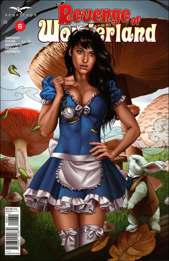 Revenge of Wonderland issue 6-C Ruiz Burgos Cover