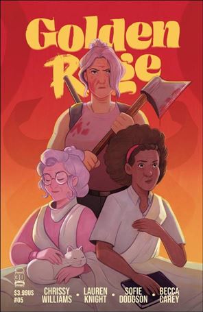 Golden Rage issue 5-B Margaux Saltel Cover