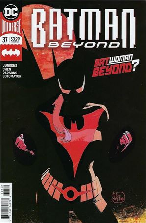 Batman Beyond (2016) issue 37-C Lee Weeks Red Cover (2nd Printing)