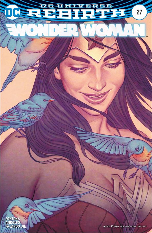 Wonder Woman (2016)  issue 27-B Jenny Frison Cover