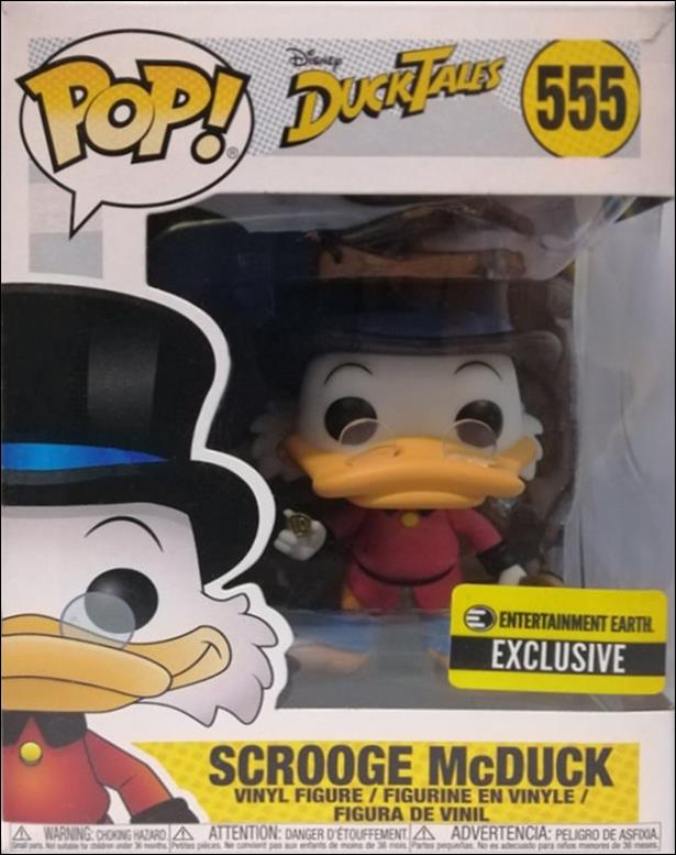POP! Disney figure 555 Scrooge McDuck Entertainment Earth