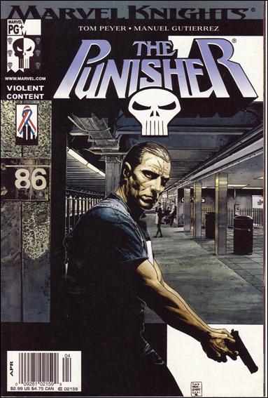 Punisher (2001) issue 9-B Newsstand Edition / No Issue Number on Cover