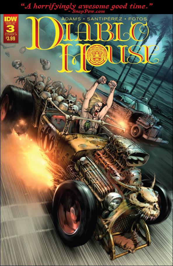 Diablo House issue 3 Santiperez Cover