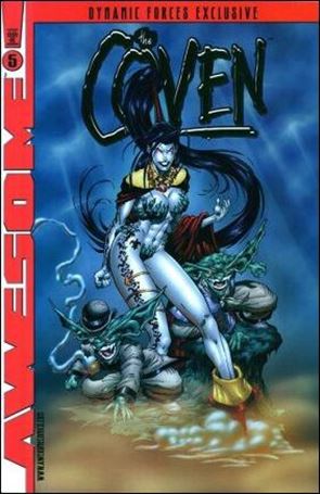 Coven (1997) issue 5-D Dynamic Forces Gold Foil Alternate Cover 1/2000