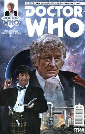 Doctor Who: The Third Doctor issue 4-B Will Brooks Photo Subscription Cover