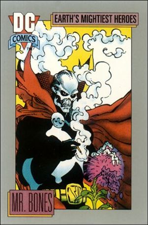 DC Cosmic Cards (Base Set) card 63 Mr. Bones