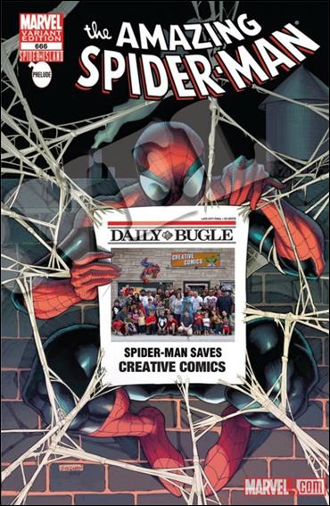 Amazing Spider-Man (1963) issue 666-NN Creative Comics Daily Bugle Cover