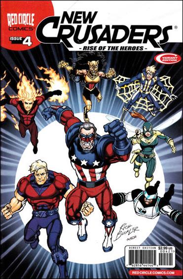 New Crusaders: Rise of the Heroes issue 4-C Rich Buckler Cover