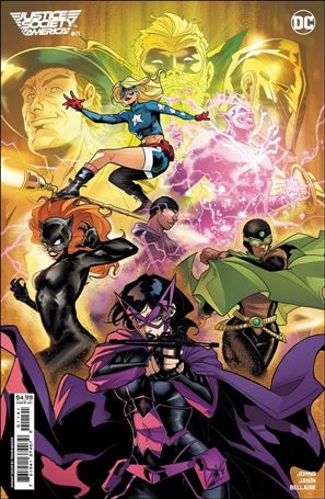 Justice Society of America (2022) issue 11-C Travis Mercer Cardstock Cover