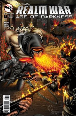 Grimm Fairy Tales Presents Realm War: Age of Darkness issue 4-D Marat Mychaels Cover