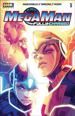 Mega Man: Fully Charged issue 5 Toni Infante Cover