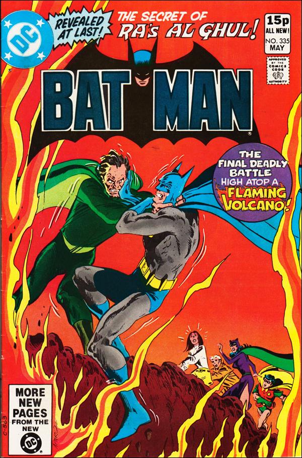 Batman (1940) issue 335-B UK Price Cover