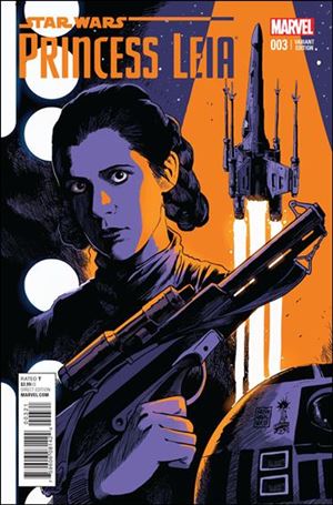 Princess Leia issue 3-B Francesco Francavilla 1:25 Cover