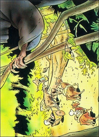 Bone: Series 1 (Base Set) card 52 Danger in the Trees