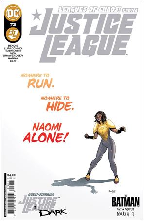 Justice League (2018) issue 73 Yanick Paquette Cover