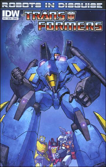 Transformers: Robots in Disguise (2012) issue 11 Andrew Griffith Cover