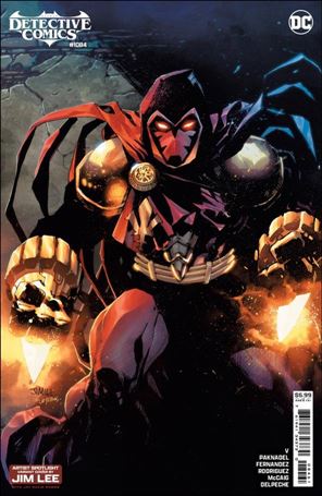 Detective Comics (1937) issue 1084-D Jim Lee Artist Spotlight Cardstock Cover