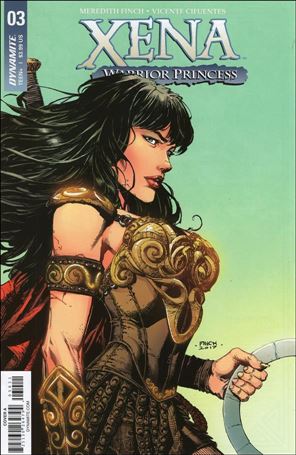 Xena: Warrior Princess (2018) issue 3 David Finch Cover