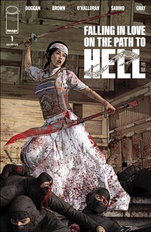 Falling in Love on the Path to Hell issue 1-F Mike Mayhew Retailer Trade Dress Cover 1/700