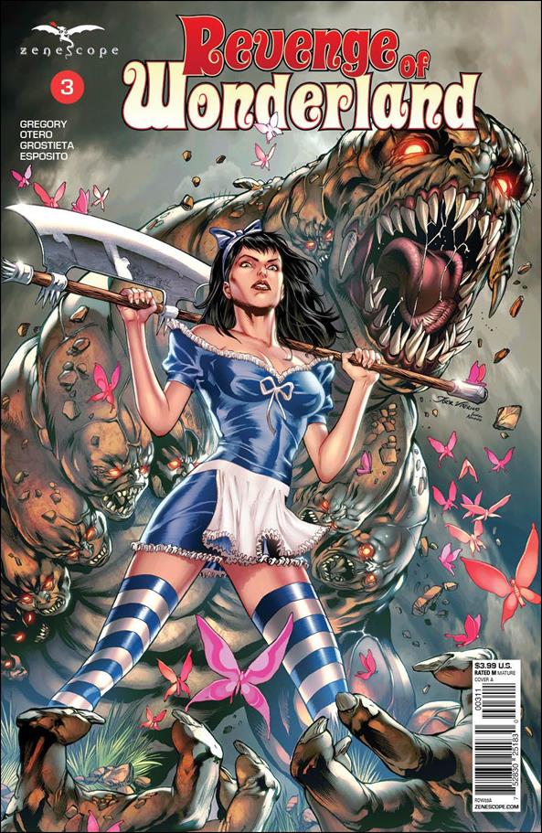 Revenge of Wonderland issue 3 Igor Vitorino Cover