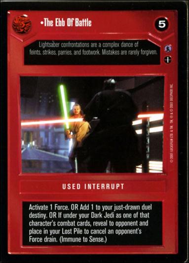 Star Wars: Reflections III (Base Set) card 83 The Ebb Of Battle
