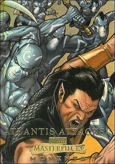 2008 Marvel Masterpieces: Series 3 (Marvel Moments Subset) card MM1 Atlantis Attacks!