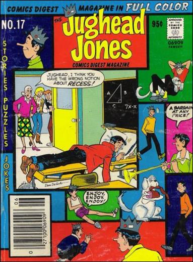 Jughead Jones Comics Digest Magazine issue 17 Digest Sized