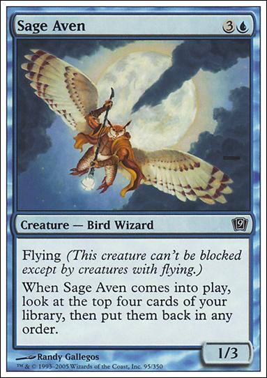 Magic the Gathering: 9th Edition (Base Set) card 95 Sage Aven