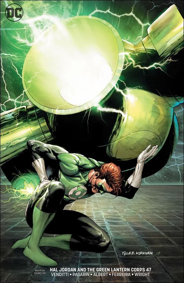 Hal Jordan and the Green Lantern Corps issue 47-B Tyler Kirkham Cover
