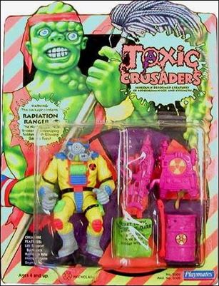 Toxic Crusaders figure 8 Radiation Ranger