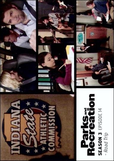 Parks and Recreation: Seasons 1 - 4 card 44 Road Trip
