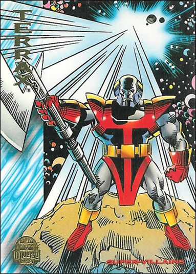 Marvel Universe: Series 5 (Base Set) card 156 Terrax