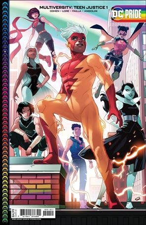 Multiversity: Teen Justice issue 1-C Stephen Byrne Pride Month Cardstock Cover