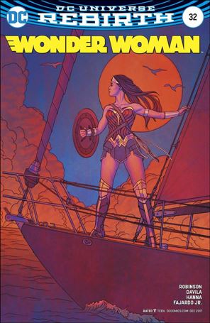 Wonder Woman (2016)  issue 32-B Jenny Frison Cover