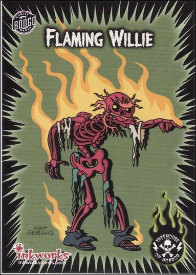 Simpsons Mania! (Base Set) card 37 Flaming Willie