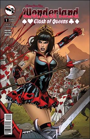 Grimm Fairy Tales Presents Wonderland: Clash of Queens issue 1-D Richard Ortiz Cover